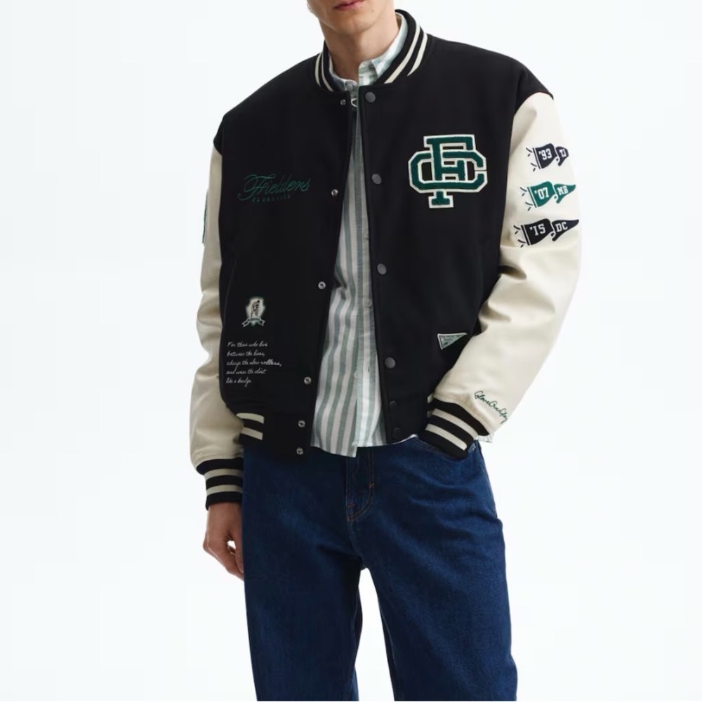 ✨Host pick ✨H&M Rookie of year Varsity Jacket XL